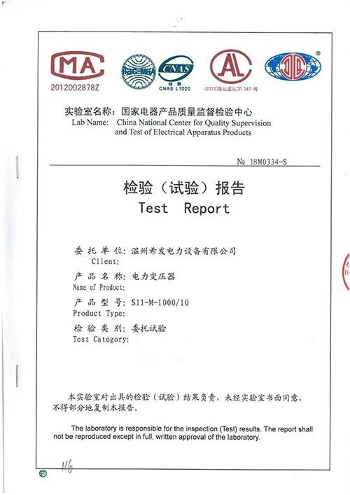 Test Report